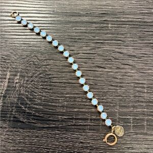 Victoria Lynn Gold and Blue Bracelet